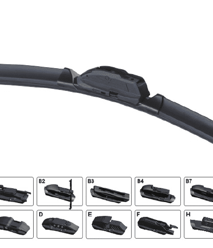 Plumilla - Limpiabrisas - 9 Adaptadores